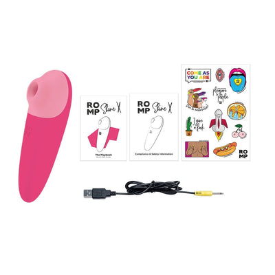 Main image for product index 7: Вакуумний кліторальний стимулятор Romp Free X