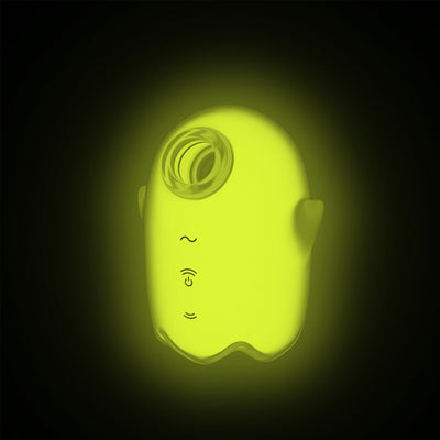 Вакуумний кліторальний стимулятор з вібрацією Satisfyer Glowing Ghost, світиться в темряві - фото 13
