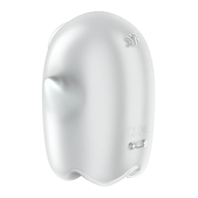 Вакуумний кліторальний стимулятор з вібрацією Satisfyer Glowing Ghost, світиться в темряві - фото 4
