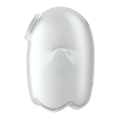 Вакуумний кліторальний стимулятор з вібрацією Satisfyer Glowing Ghost, світиться в темряві - фото 3