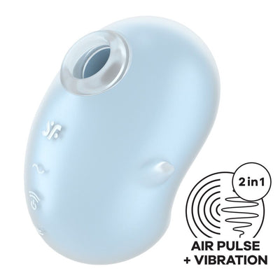 Вакуумний кліторальний стимулятор з вібрацією Satisfyer Cutie Ghost - фото 6