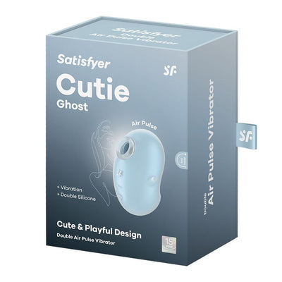 Вакуумний кліторальний стимулятор з вібрацією Satisfyer Cutie Ghost - фото 10