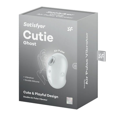 Вакуумний кліторальний стимулятор з вібрацією Satisfyer Cutie Ghost - фото 5
