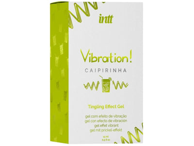 Рідкий вібратор Intt Vibration Caipirinha, густий гель, дуже смачний - фото 3