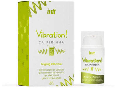 Рідкий вібратор Intt Vibration Caipirinha, густий гель, дуже смачний - фото 1