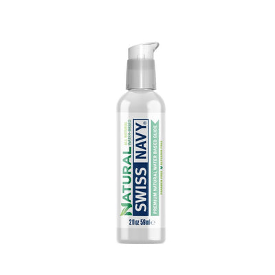 Лубрикант на водной основе Swiss Navy NATURAL All Natural, для чувствительной кожи - фото 1