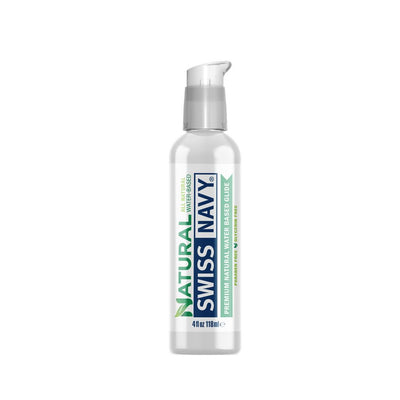 Лубрикант на водной основе Swiss Navy NATURAL All Natural, для чувствительной кожи - фото 3