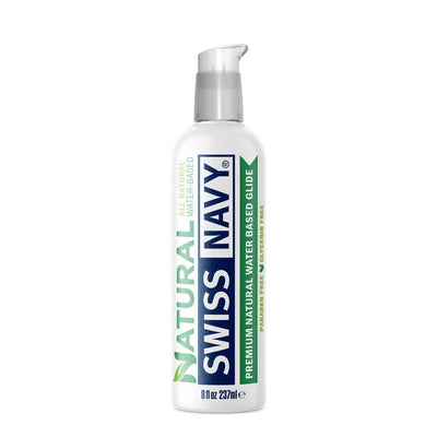Лубрикант на водной основе Swiss Navy NATURAL All Natural, для чувствительной кожи - фото 6