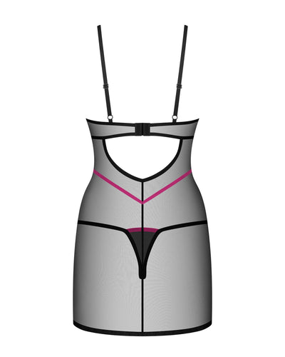 Main image for product index 5: Пеньюар Obsessive Novenes chemise & thong