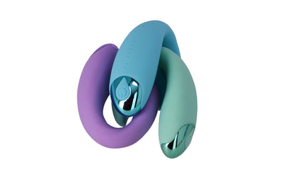 Main image for product index 12: Вібратор для пар FairyGasm PleasureBerry, зарядний кейс, пульт ДК