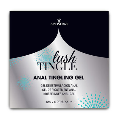 Стимулирующий анальный гель Sensuva - Tush Tingle, нежный покалывающий эффект и холодок - фото 2