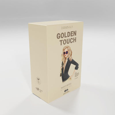 Набір пробников екстразволожувального гель-лубриканту Driminals Golden Touch - фото 1