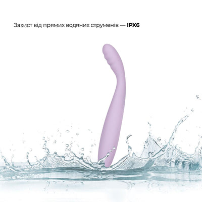 Main image for product index 8: Тонкий смарт-вібратор точки G Svakom Cici 2 Lilac, підігрів до 38 °C