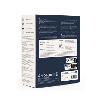 Main image for product index 12: Анальная смарт-вибропробка с пульсацией Svakom Jordan, пульт ДУ