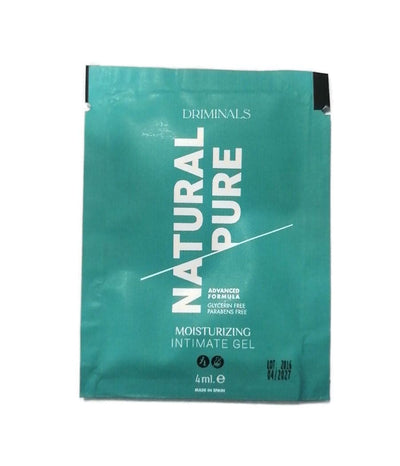 Пробник гель-лубриканта для чувствительной кожи Driminals Natural Pure - фото 1