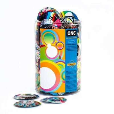 Main image for product index 1: Набір презервативів ONE Classic Select Artist Collection