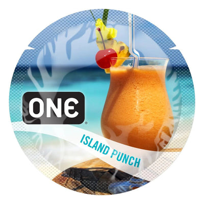 Main image for product index 1: Ароматизований презерватив ONE FlavorWaves Island Punch
