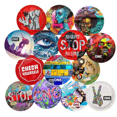 Main image for product index 1: Презерватив ONE Street Art Collection