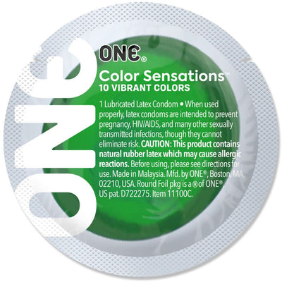 Main image for product index 2: Презерватив ONE Color Sensations ONE with nature