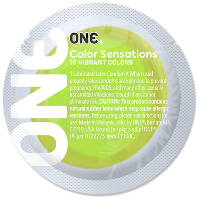Main image for product index 2: Презерватив ONE Color Sensations Roll ONE