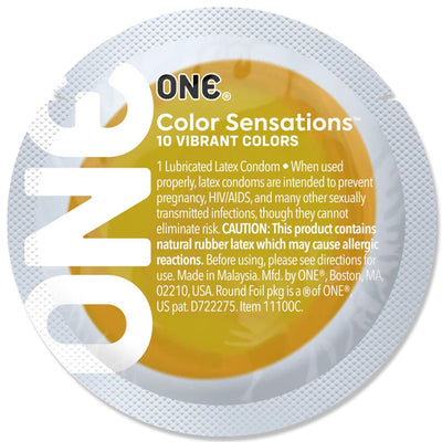 Main image for product index 2: Презерватив ONE Color Sensations ONE will get you there