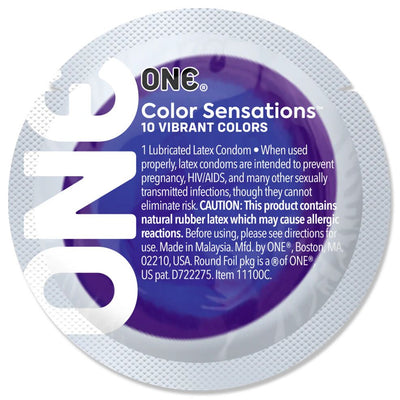 Main image for product index 2: Презерватив ONE Color Sensations Struck by ONE