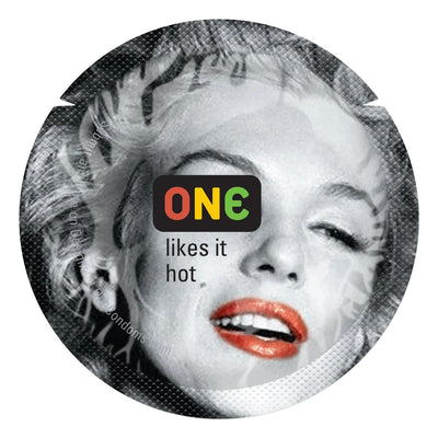 Презерватив ONE Color Sensations ONE likes it hot - фото 1