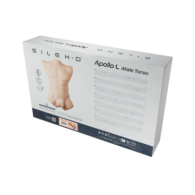 Main image for product index 8: Торс з фалоімітатором на присосці SilexD Apollo Male Torso Caramel