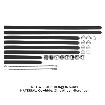 Main image for product index 8: Набор из 8 ремней для связывания LOCKINK 8-Bondage-Straps Restraint Set