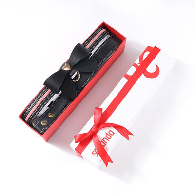 Main image for product index 17: Повідець LOCKINK SEVANDA Love Heart Butterfly Leather Collar Set