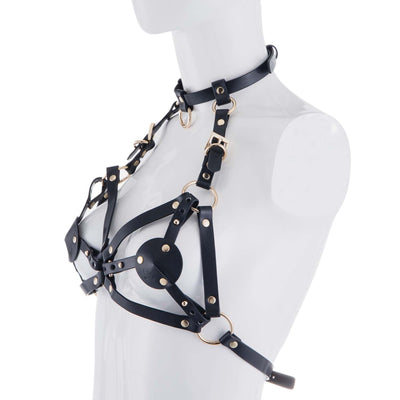Main image for product index 2: Портупея на грудь LOCKINK SEVANDA Queen Chest Harness with Removable Bra