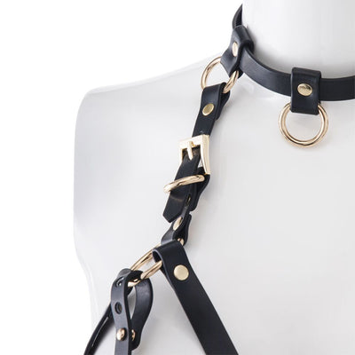 Main image for product index 4: Портупея на грудь LOCKINK SEVANDA Queen Chest Harness with Removable Bra