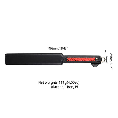 Main image for product index 6: Паддл LOCKINK SEVANDA Braided-handle Spanking Paddle