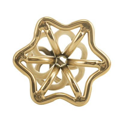 Металева анальна пробка LOCKINK SEVANDA Hollow Spiral Metal Anal Plug - фото 26