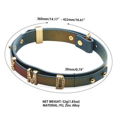 Ошейник LOCKINK DIY Alphabet Collar - фото 15