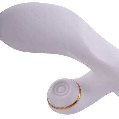 Вібратор-кролик з пульсацією та флогером LOCKINK SEVANDA Whip Vibrating Massage Wand - фото 4