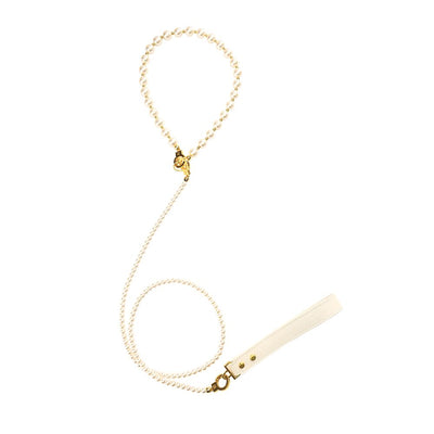 Жемчужный ошейник с поводком LOCKINK Pearl Collar & Leash Set - фото 2