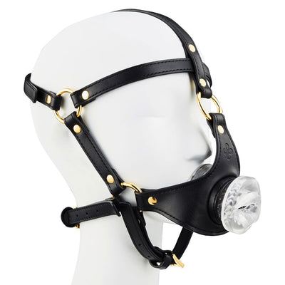 Main image for product index 3: Маска-збруя для орального сексу LOCKINK SEVANDA Blowjob Head Harness