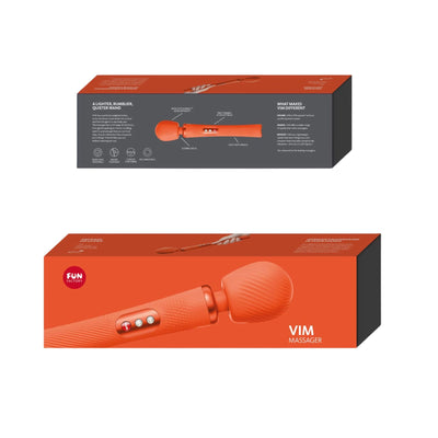 Main image for product index 18: Вібромасажер Fun Factory VIM Vibrating Wand, суперпотужний та легкий