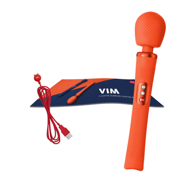 Вибромассажер Fun Factory VIM Vibrating Wand, супермощный и легкий - фото 17