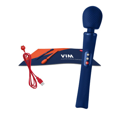Main image for product index 8: Вібромасажер Fun Factory VIM Vibrating Wand, суперпотужний та легкий