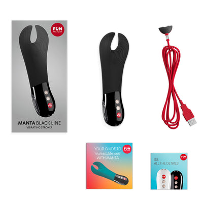 Вибратор для пениса Fun Factory MANTA, подходит для парных игр - фото 17