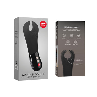 Вибратор для пениса Fun Factory MANTA, подходит для парных игр - фото 18