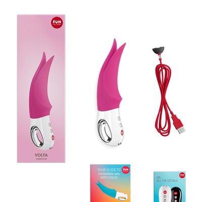 Main image for product index 24: Вібратор для клітора Fun Factory VOLTA, гнучкий подвійний кінчик