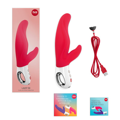 Вібратор-кролик для точки А Fun Factory LADY BI - фото 6