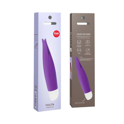 Вібратор з пелюстками Fun Factory VOLITA, на батарейках - фото 7