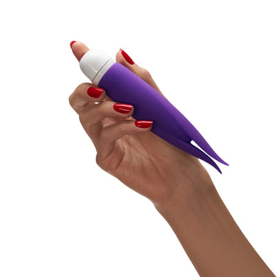 Вібратор з пелюстками Fun Factory VOLITA, на батарейках - фото 5