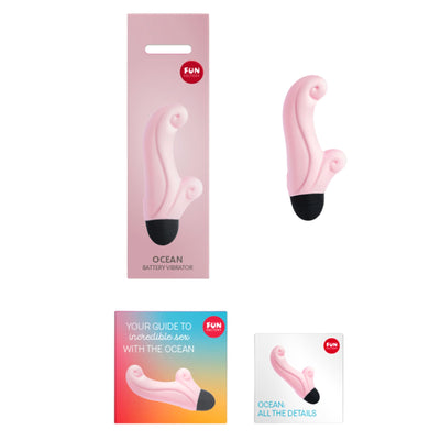 Main image for product index 5: Вибратор-кролик Fun Factory OCEAN, на батарейках