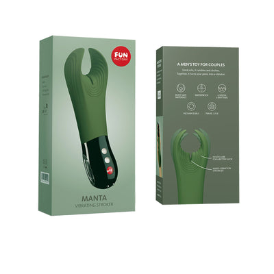 Вибратор для пениса Fun Factory MANTA, подходит для парных игр - фото 6