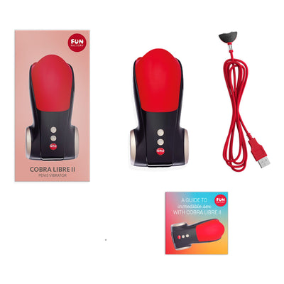 Main image for product index 5: Мастурбатор для головки пениса Fun Factory COBRA LIBRE II, игра без рук